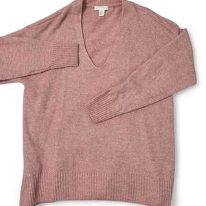 H&M oversized v-neck sweatshirt